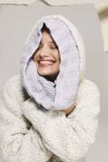Knitting set Cowl GLORY with knitting instructions in...