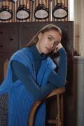 Strickset Vest WADWOOLADDICTSFIRE BIG THINKER mit Anleitung in garnwelt-Box S-M
