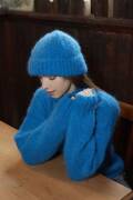 Knitting set Hat HONOR with knitting instructions in garnwelt box