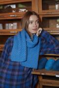 Knitting set Scarf GLORY with knitting instructions in garnwelt box in size ca 22 x 170 cm