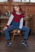 Strickset Sweater WADWOOLADDICTSHONESTY SILLY SIDE mit Anleitung in garnwelt-Box S
