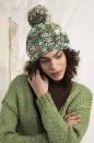 Knitting set Bobble hat BOLD COLOR with knitting instructions in garnwelt box