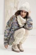 Strickset Mütze Lang Yarns BOLDCOLOR mit Anleitung in garnwelt-Box DG