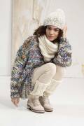 Strickset Beinstulpen Lang Yarns BOLDCOLOR mit Anleitung in garnwelt-Box