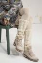 Strickset Beinstulpen Lang Yarns BOLDCOLOR mit Anleitung in garnwelt-Box