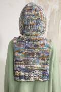 Strickset Kragen mit Kapuze Lang Yarns BOLDCOLOR mit Anleitung in garnwelt-Box