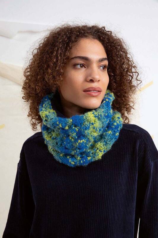 Strickset Loop Lang Yarns BERGEN mit Anleitung in garnwelt-Box