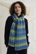 Strickset Schal Lang Yarns BERGEN mit Anleitung in garnwelt-Box ca 33 x 190 cm