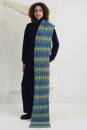 Strickset Schal Lang Yarns BERGEN mit Anleitung in garnwelt-Box ca 33 x 190 cm