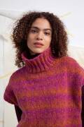 Strickset Poncho Lang Yarns BERGEN mit Anleitung in garnwelt-Box S-M