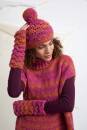 Strickset Stulpen Lang Yarns BERGEN mit Anleitung in garnwelt-Box ca 20 x 27 cm