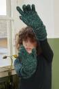 Strickset Lange Fingerhandschuhe Lang Yarns MERINO  LACELAME mit Anleitung in garnwelt-Box
