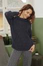 Knitting set Ladies sweater PHOENIX with knitting instructions in garnwelt box in size S-M