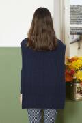 Knitting set Vest  with knitting instructions in garnwelt box