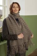 Strickset Schal Lang Yarns YAK mit Anleitung in garnwelt-Box ca 30 x 182 cm