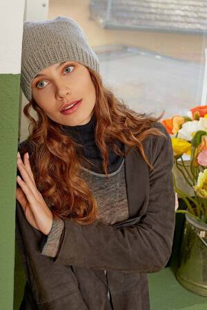 Strickset Mütze Lang Yarns CASHMERE CLASSIC mit Anleitung in garnwelt-Box