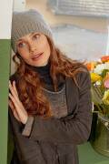 Strickset Mütze Lang Yarns CASHMERE CLASSIC mit Anleitung in garnwelt-Box DG