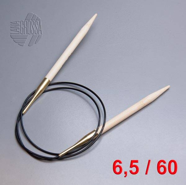 Lana Grossa Rundstricknadel Bambus 60cm / 6,5mm Lana Grossa Rundstricknadel Bambus 60cm / 6,5mm