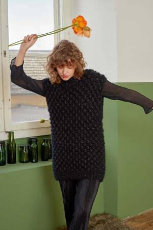 Strickset Pullunder Lang Yarns DELIZIA mit Anleitung in garnwelt-Box