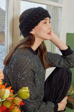 Knitting set Headband DELIZIA with knitting instructions in garnwelt box