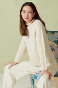 Strickset Pullover Lang Yarns CASHMERINO FOR BABIES AND MORE mit Anleitung in garnwelt-Box XL