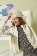 Strickset Mütze Lang Yarns DELIZIA mit Anleitung in garnwelt-Box DG
