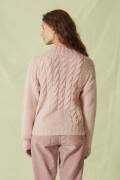 Knitting set Sweater SURI ALPACA with knitting instructions in garnwelt box in size S-M