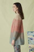 Strickset Jacke Lang Yarns MOHAIR LUXE mit Anleitung in...