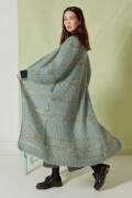 Knitting set Coat MOHAIR LUXE with knitting instructions in garnwelt box in size S-M