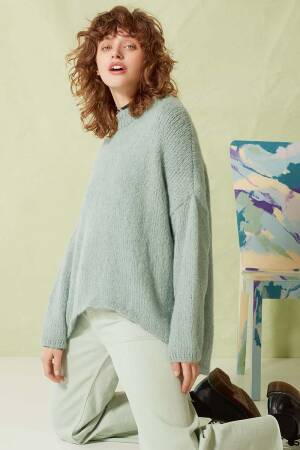 Strickset Pullover Lang Yarns SURI ALPACA mit Anleitung in garnwelt-Box