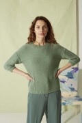 Strickset Pullover Lang Yarns CASHMERE LIGHT mit Anleitung in garnwelt-Box L