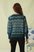 Strickset Pullover Lang Yarns MALOU LIGHT mit Anleitung in garnwelt-Box S-M