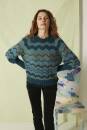 Strickset Pullover Lang Yarns MALOU LIGHT mit Anleitung in garnwelt-Box S-M