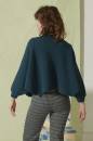 Knitting set Poncho sweater ENYA with knitting instructions in garnwelt box in size S-M