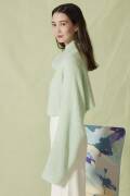 Strickset Poncho Lang Yarns ZEN mit Anleitung in...
