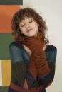 Strickset Lange Fingerhandschuhe Lang Yarns LACE LAMELAME mit Anleitung in garnwelt-Box one size