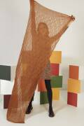 Strickset Stola Lang Yarns LACE LAME mit Anleitung in garnwelt-Box ca 83 x 192 cm