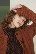 Strickset Jacke Lang Yarns AYMARA mit Anleitung in garnwelt-Box M