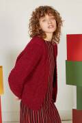 Strickset Kurze Jacke Lang Yarns MALOU LIGHT mit Anleitung in garnwelt-Box