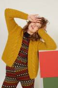 Strickset Kurze Jacke Lang Yarns MALOU LIGHT mit Anleitung in garnwelt-Box S