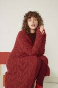 Strickset Mantel Lang Yarns ALPACA SUPERLIGHT mit Anleitung in garnwelt-Box S-M