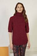 Strickset Kurzarmpullover Lang Yarns ALPACA SOXX PLY mit Anleitung in garnwelt-Box S