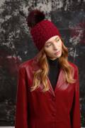 Knitting set Hat MERINO+ with knitting instructions in...
