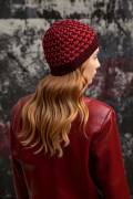 Knitting set Hat MERINO 120 with knitting instructions in...