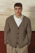 Strickset Herrenjacke Lang Yarns YAK mit Anleitung in garnwelt-Box
