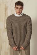 Strickset Herrenpullover Lang Yarns YAK mit Anleitung in garnwelt-Box