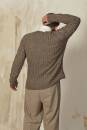 Strickset Herrenpullover Lang Yarns YAK mit Anleitung in garnwelt-Box S-M