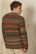 Strickset Herrenpullover Lang Yarns FRIDA mit Anleitung in garnwelt-Box