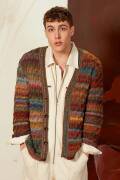 Strickset Herrenjacke Lang Yarns FRIDA mit Anleitung in garnwelt-Box S-M