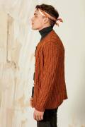 Strickset Herrenjacke Lang Yarns AYMARA mit Anleitung in...